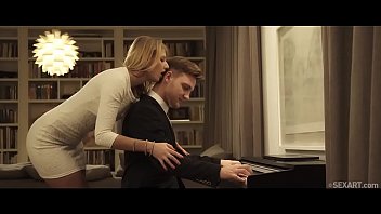 Cute teen aria logan takes her boyfriend's cock