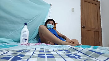 Latina woman gapes her ass doggy style real homemade porn