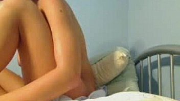 Tender gf shows her firm breasts while doing her toy