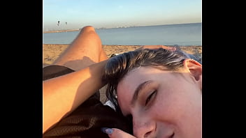 Sex on a public beach after kebabs Сreampie for 18 year old cute girl darcy dark