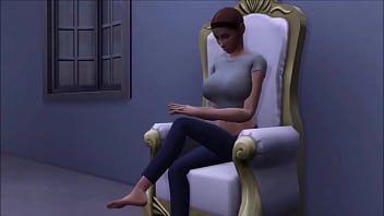 Big breasted college drop out lays around nude in her backyard masturbating while being watched Big breasted college drop out lays around nude in her backyard masturbating while being watched