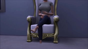 Big breasted college drop out lays around nude in her backyard masturbating while being watched Big breasted college drop out lays around nude in her backyard masturbating while being watched