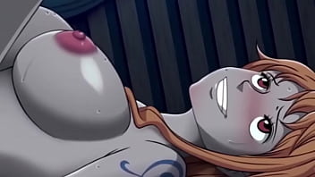 Nami getting fucked legs open