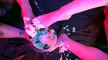 Lesbian dirty feet fetish