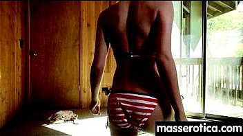 Gorgeous masseuse explores the body of a sexy lesbian beauty 12