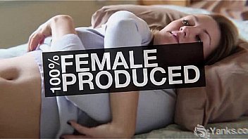 Tattooed eden playing with a hitachi