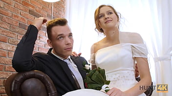 Hunt4k after wedding poor groom sells partners pussy to rich stranger