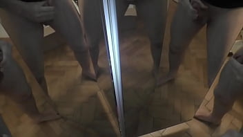 One man 6 cocks mirror cumshot