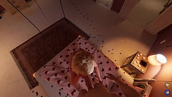 Quickly sex with huge natural tits blonde videogame