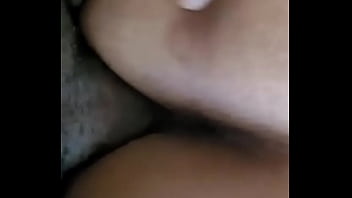 Thick girl with fat ass bouncing on black cock