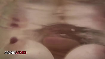 Luscious japanese beauty pleasures with passion in steamy soak