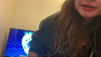 Lesbian best friend sucks dick for a place to stay