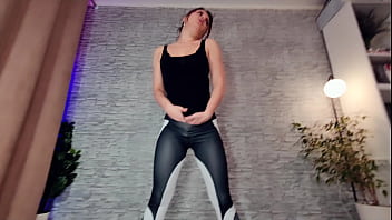 Pussy Is Hot After Sport So I Will Cool Them Down With A Dildo And Ride Him Hot thumbnail