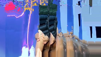 Spying on my step cousin and her friend