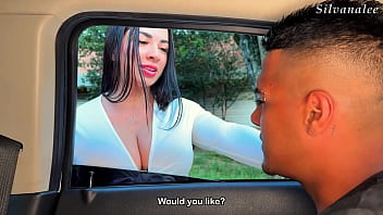 Sexy busty latina milf in heels silvana lee gets picked up in public by a guy with a big dick