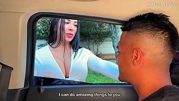 Sexy busty latina milf in heels silvana lee gets picked up in public by a guy with a big dick