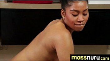 Nuru massage ends with a hot shower fuck 28