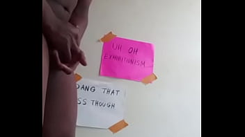 Choosing between uh oh exhibitionism or dang that ass though for an aesthetic background 3