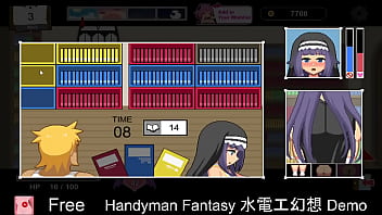 Handyman fantasy free steam demo game sexual content nudity simulation 2d