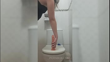 Big ass solo girl fucking a big dildo in a big pussy until she gets orgasm and squirts in the bathroom Big ass solo girl fucking a big dildo in a big pussy until she gets orgasm and squirts in the bathroom