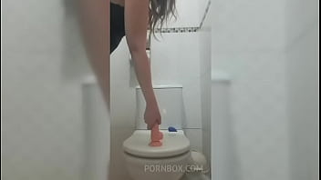 Big ass solo girl fucking a big dildo in a big pussy until she gets orgasm and squirts in the bathroom Big ass solo girl fucking a big dildo in a big pussy until she gets orgasm and squirts in the bathroom