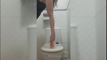 Big ass solo girl fucking a big dildo in a big pussy until she gets orgasm and squirts in the bathroom Big ass solo girl fucking a big dildo in a big pussy until she gets orgasm and squirts in the bathroom