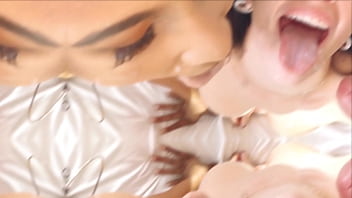 My wife brought super hot ebony pornstar for threesome