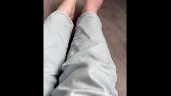 Giving myself a footmassage