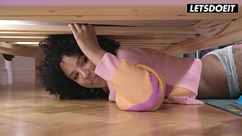 Sexy ebony babe romy indy interracial anal fuck with bwc horny hostel