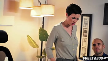 Husband fucks his personal assistant while wife's watching Husband fucks his personal assistant while wife's watching