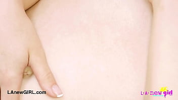 Captivating brunette star naked close up