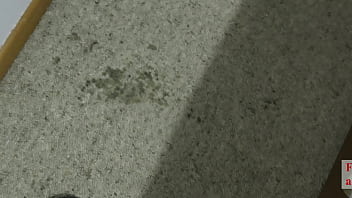 Nz milf slut attempts to piss on herself lying on a bed but gets it badly wrong