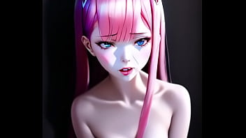 Pink haired big boobs hentai