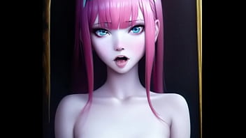 Pink haired big boobs hentai