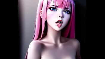 Pink haired big boobs hentai