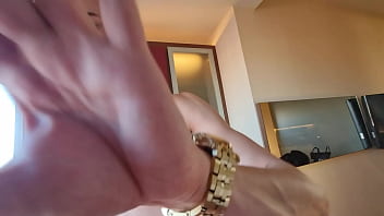 Pov sex by the window