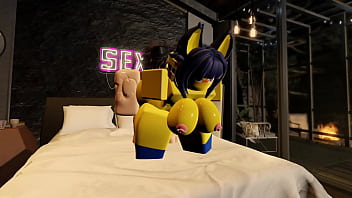 Clapping some ankha's ass in a condo on roblox