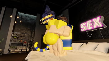 Clapping some ankha's ass in a condo on roblox