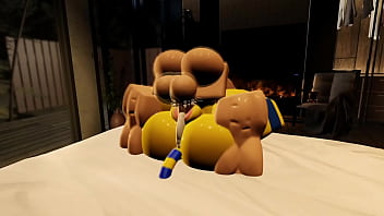 Clapping some ankha's ass in a condo on roblox