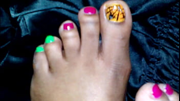 Ebony footjob tmodels