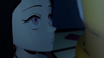 Zenitsu fucking with nezuko kimetsu no yaiba look the description