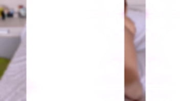 Hairy pussy through nylon encasement