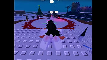 Roblox girl getting her carrot for the day