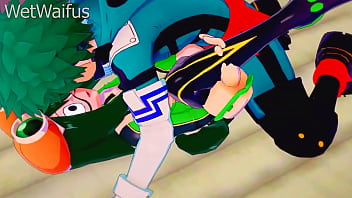 Tsuyu and deku have private sex session after class my hero academia hentai