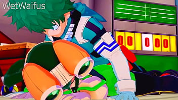 Tsuyu and deku have private sex session after class my hero academia hentai