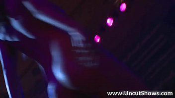 Hot nasty babes get on stage