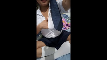 Stepmother fulfills my dirty fantasy she dressed like a student put on a skirt and invited me to have sex while the husband was working this slut gets very intense when she has the penis inside her vagina real homemade porn