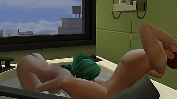 Green haired woman sucking boyfriend in the tub the sims 4 wichedwhims Green haired woman sucking boyfriend in the tub the sims 4 wichedwhims