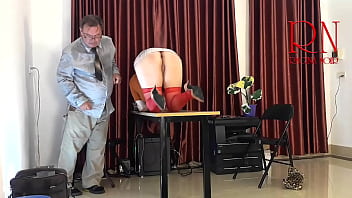 Monday in the office employee without panties tease lick pussy suck dick in the office naughty office full video