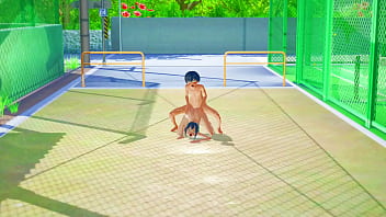 しゅんとりほの真夏の激しい汗だくセックス今にもイキそう